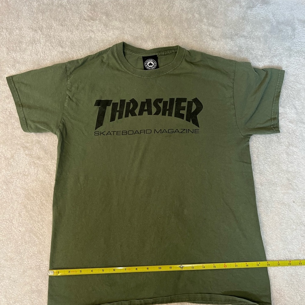 Thrasher Tee - Green - Picture 3 of 5